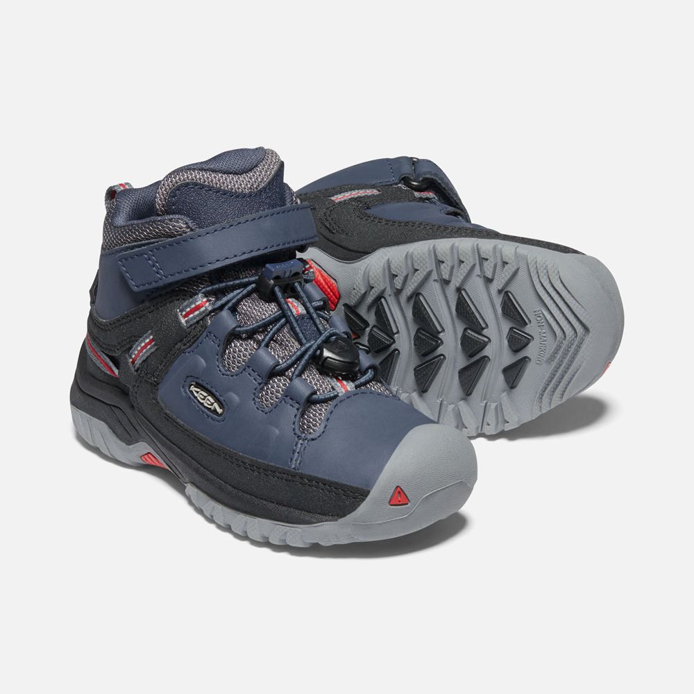 Keen Vandringskängor Barn Blå - Targhee Waterproof - 610394GCN